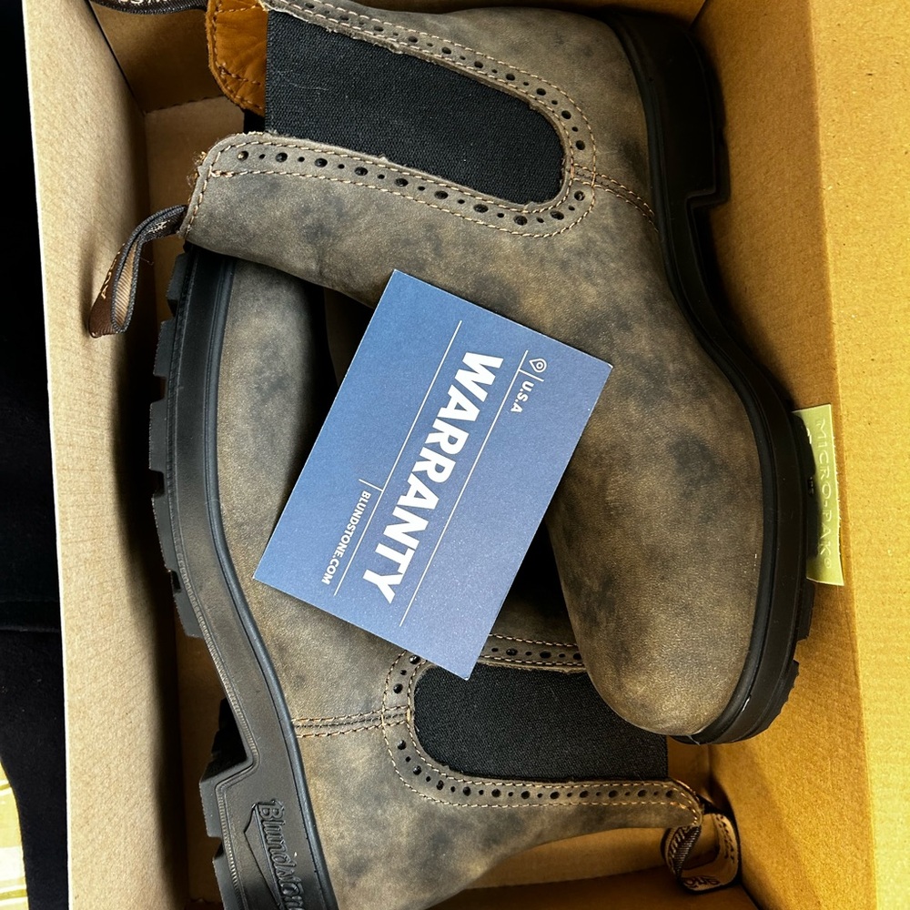 Blundstone Rustic Brown Ankle Boots